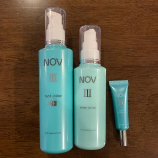 ノブ(NOV)の未使用！ノブⅢ 化粧水&乳液&保湿美容液(化粧水/ローション)