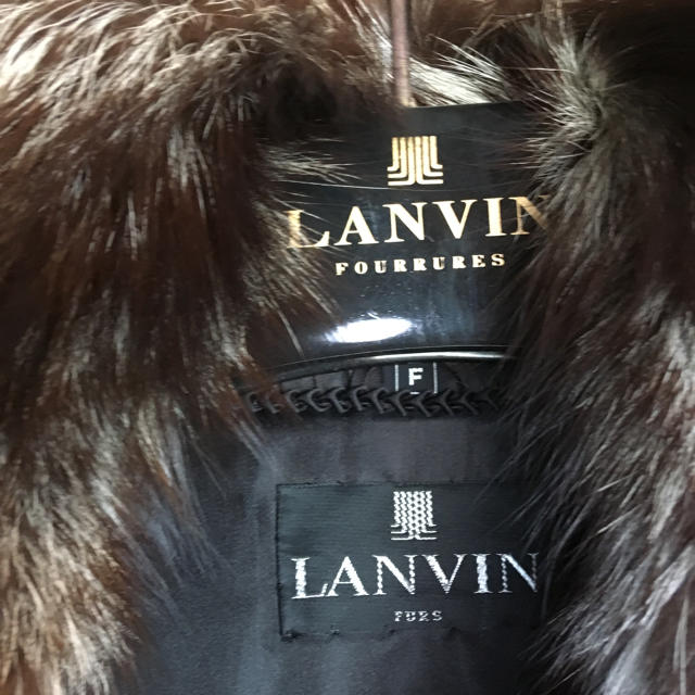 LANVIN(ランバン)のランバン 毛皮 シルバーブルーフォックス レディースのジャケット/アウター(毛皮/ファーコート)の商品写真