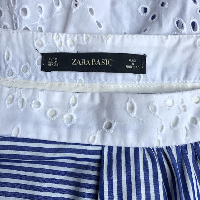 ZARA(ザラ)のZARA ザラ　スカート　ストライプ レディースのスカート(ひざ丈スカート)の商品写真
