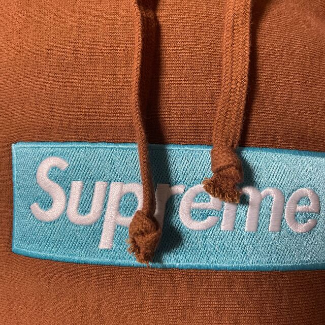 supreme box logo hooded rust  正規品　新品