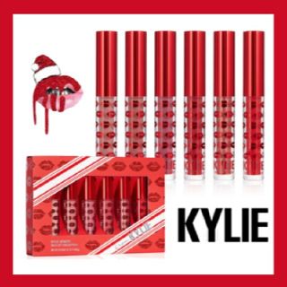 カイリーコスメティックス(Kylie Cosmetics)のKylie Cosmetics ホリデー リップ6点セット(リップグロス)