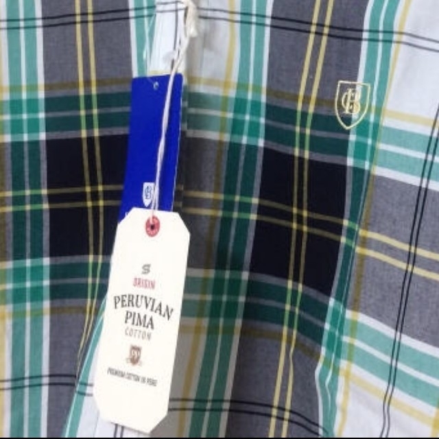 BURBERRY BLUE LABEL(バーバリーブルーレーベル)のブルーレーベルクレストブリッジ　長袖シャツ　38　Mサイズ　新品未着用 値札無し レディースのトップス(シャツ/ブラウス(長袖/七分))の商品写真