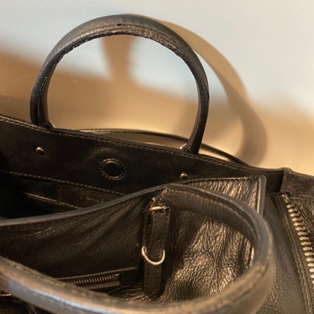 BALENCIAGA BAG(バレンシアガバッグ)のバレンシアガ♡送料込.ペーパーA6 ブラック レディースのバッグ(ハンドバッグ)の商品写真