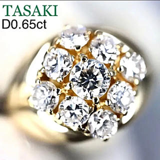 タサキ(TASAKI)の＜TASAKI＞K18 ダイヤ リング D0.65ct(リング(指輪))