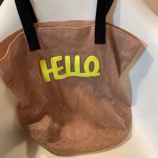 ラドロー(LUDLOW)の送料込.ラドロー♡Hello.メッシュトート(トートバッグ)