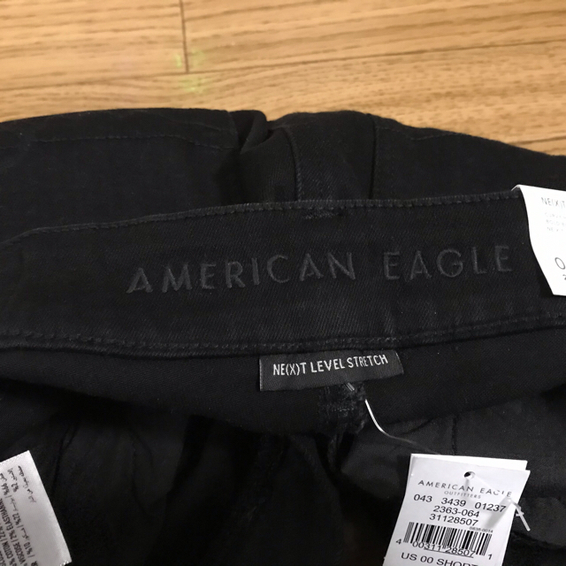 American Eagle(アメリカンイーグル)のアメリカンイーグルブラック00 レディースのパンツ(デニム/ジーンズ)の商品写真