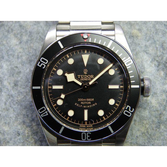 Tudor(チュードル)のＳＪ様専用 チュードル　７９２２０Ｎ　ヘリテージブラックベイ　ブレス仕様　廃盤品 メンズの時計(腕時計(アナログ))の商品写真