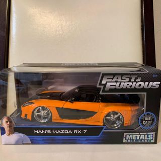 マツダ(マツダ)のワイルドスピード JADA TOYS 1/24 HAN′S MAZDA RX-7(ミニカー)