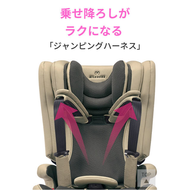 エールベベ パパット2  プレミアム  ISOFIX カーメイト 2