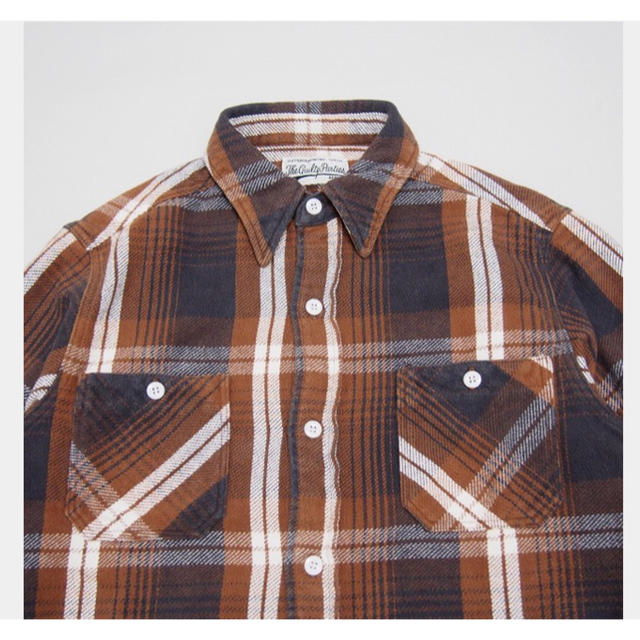 【新品】ワコマリア FLANNEL REGULAR COLLAR SHIRT 2