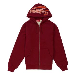 シュプリーム(Supreme)のThermal Zip Up Sweatshirts Cardinal(パーカー)