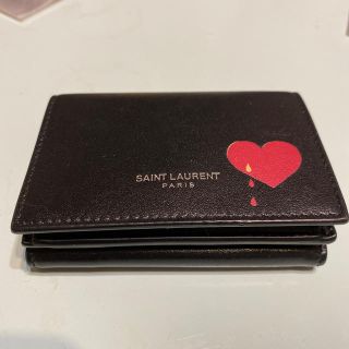 サンローラン(Saint Laurent)の【ゆあまま様取り置き】サンローラン スモールウォレット　ハートマーク(財布)