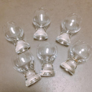 ボヘミア クリスタル(BOHEMIA Cristal)のショットグラス　6個セット　ボヘミアンガラス(グラス/カップ)