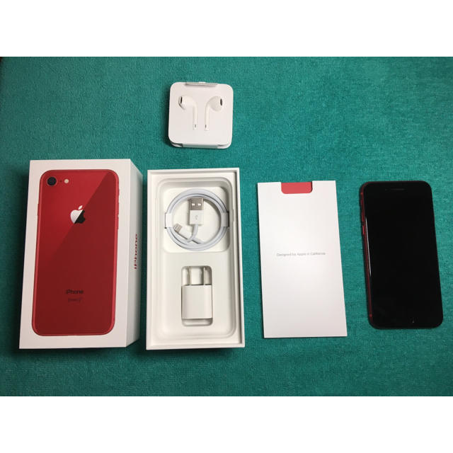 美品 iPhone 8 64GB simフリー product RED