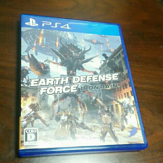 PlayStation4(プレイステーション4)の美品！Earth Deffense Force: IRON RAIN◎PS4 エンタメ/ホビーのゲームソフト/ゲーム機本体(家庭用ゲームソフト)の商品写真