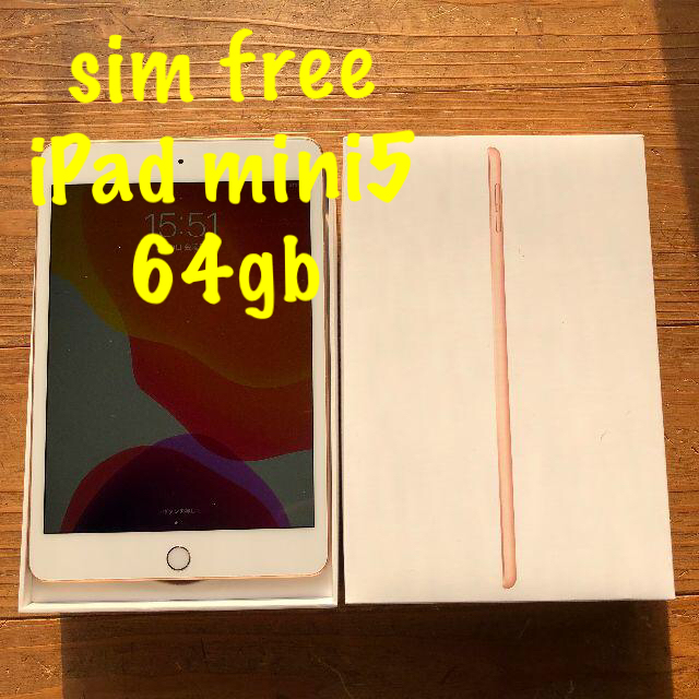 Apple - ① SIMフリー iPad mini5 wifi 64gb セット