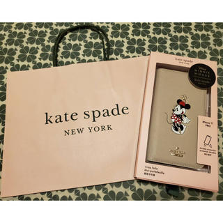 ケイトスペードニューヨーク(kate spade new york)のケイトスペードとミニーちゃんのコラボ　iPhone11 Pro ケース(iPhoneケース)