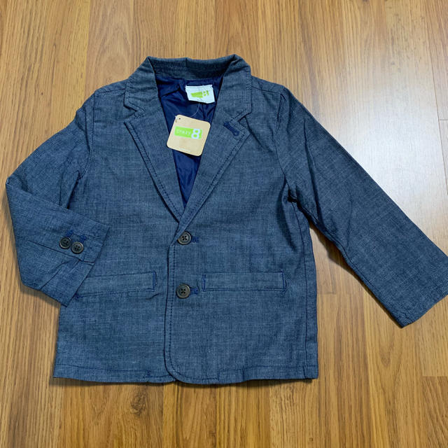 GYMBOREE(ジンボリー)の新品 crazy8 ジャケット 2T 90 95 100ジンボリー シャンブレー キッズ/ベビー/マタニティのキッズ服男の子用(90cm~)(ジャケット/上着)の商品写真