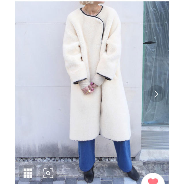 HYKE - AKTE 新品 ボアコート ボア ジャケット ファー コート hyke