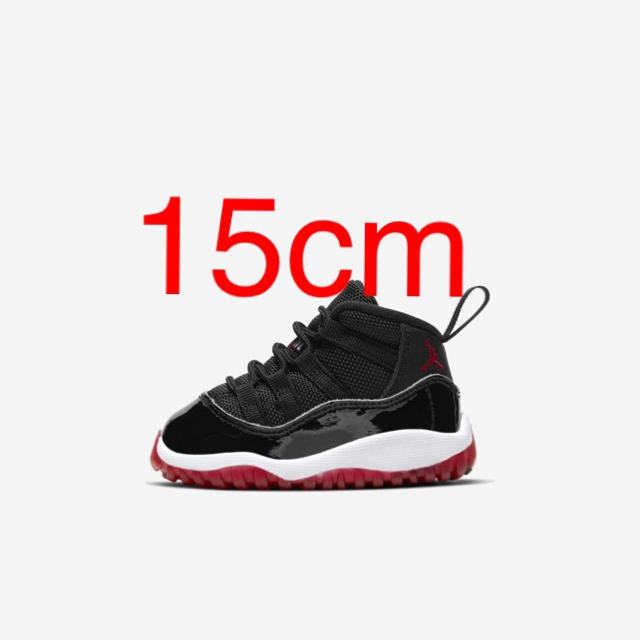 NIKE airjordan 11 bred ベビー  size 15cm