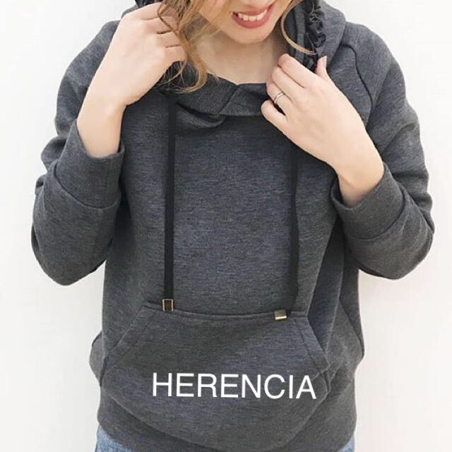 HERENCIA ヘレンチア フーディ　グレー