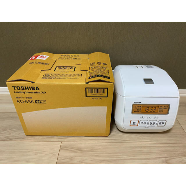 炊飯器　東芝　3合