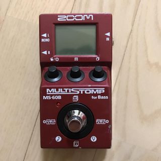 ズーム(Zoom)のzoom マルチストンプ　MS-60B(ベースエフェクター)