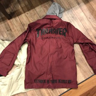 スラッシャー(THRASHER)のスノーボードウェアSET メンズ　Mサイズ(ウエア/装備)