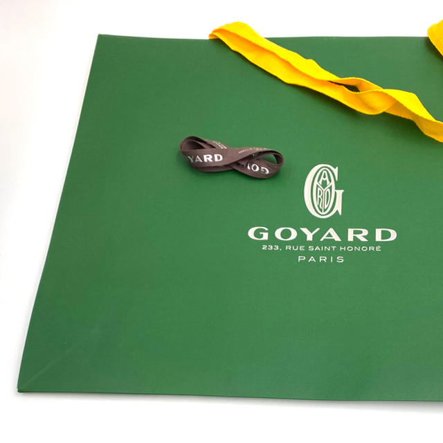 GOYARD(ゴヤール)のGOYARD ゴヤール ショッパー / ショップ袋 大 1枚 リボン付き レディースのバッグ(ショップ袋)の商品写真