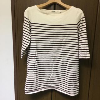 ユニクロ(UNIQLO)の五分袖Tシャツ(Tシャツ(半袖/袖なし))