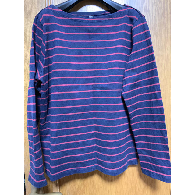 UNIQLO(ユニクロ)のユニクロ ボーダーカットソー レディースのトップス(カットソー(長袖/七分))の商品写真