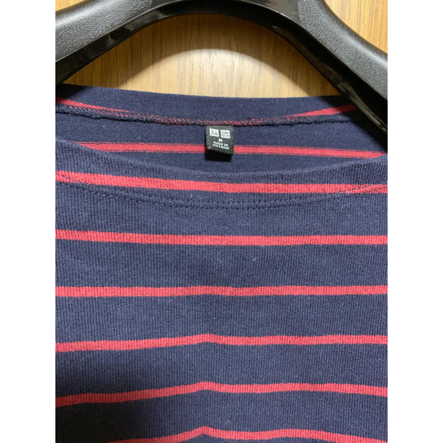 UNIQLO(ユニクロ)のユニクロ ボーダーカットソー レディースのトップス(カットソー(長袖/七分))の商品写真