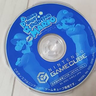 ニンテンドーゲームキューブ(ニンテンドーゲームキューブ)のDance Dance Revolution with MARIO　GC(家庭用ゲームソフト)