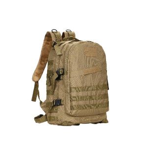 【新品・未使用】大容量35L ミリタリー アサルトパック リュック　(カーキ)(バッグパック/リュック)