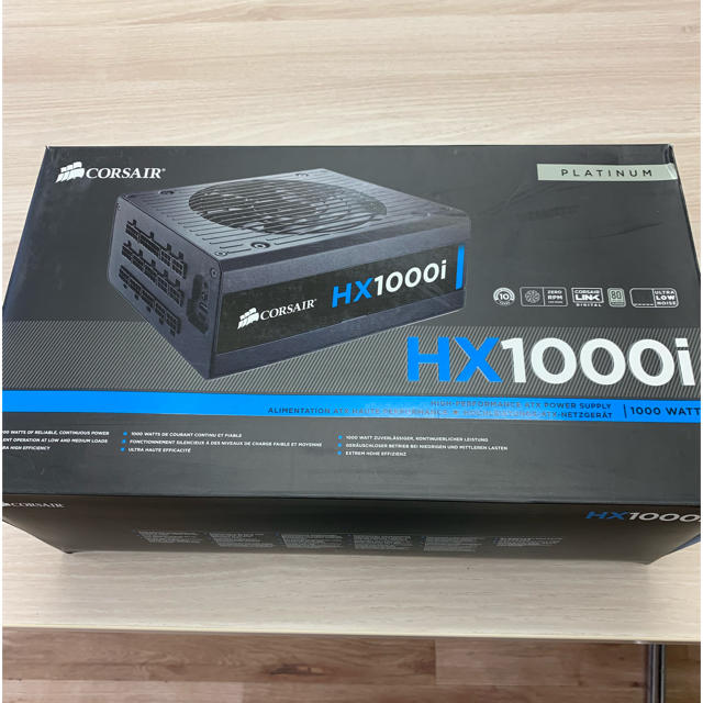 美品✨✨PC電源 CORSAIR HX1000i PlatinumPC電源