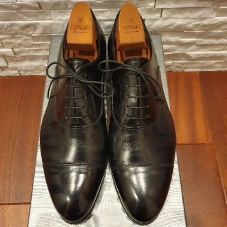 クロケットアンドジョーンズ(Crockett&Jones)のファビ / fabi  ストレートチップ　ブラック　7.5(ドレス/ビジネス)