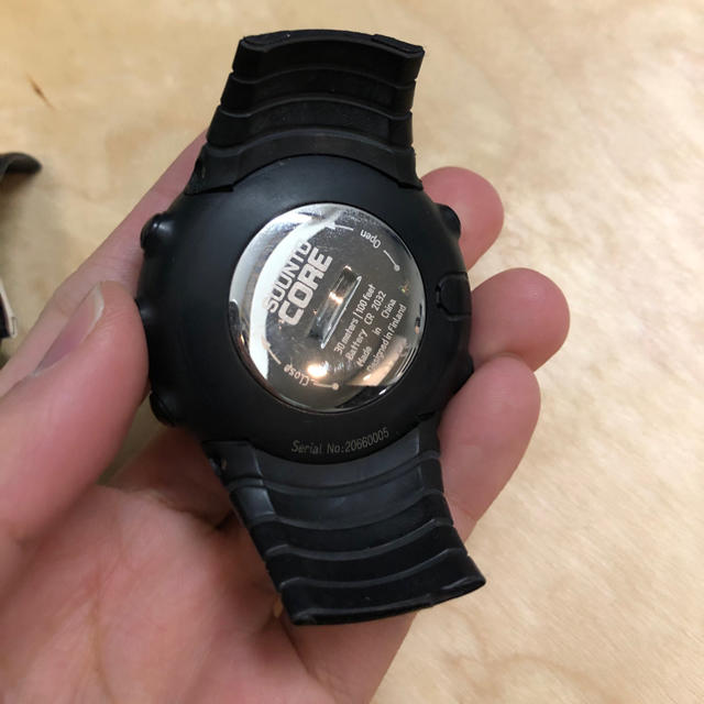 SUUNTO(スント)のsuunto core スント コア イエロー ブラック液晶 メンズの時計(腕時計(デジタル))の商品写真