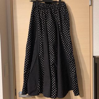 【sale】COMME des GARCONS　ドットロングスカート