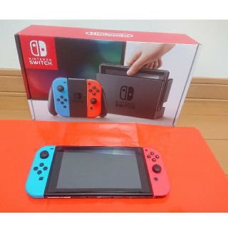 Nintendo Switch ニンテンドースイッチ 本体　ネオン　箱無し①