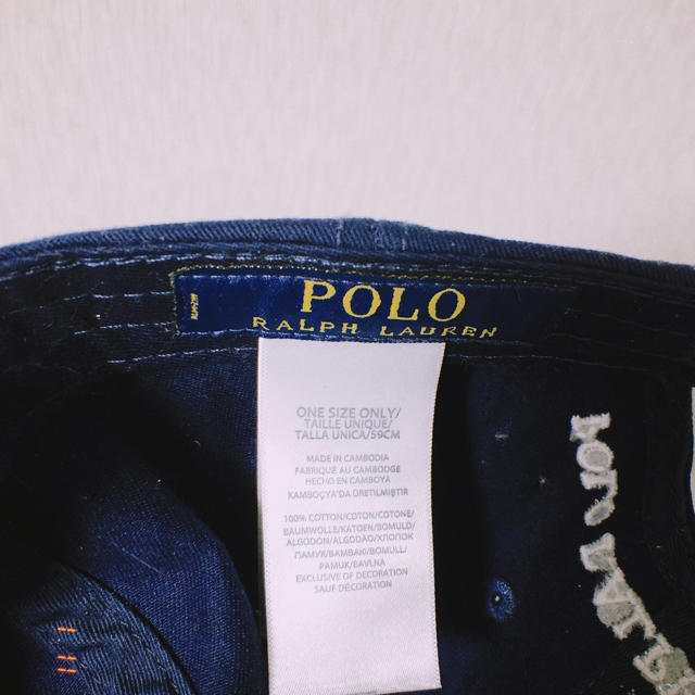 POLO RALPH LAUREN(ポロラルフローレン)のポロベア　CAP レディースの帽子(キャップ)の商品写真