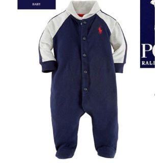 ポロラルフローレン(POLO RALPH LAUREN)の値下げ！新品未使用☆ ラルフローレン カバーオール(ロンパース)