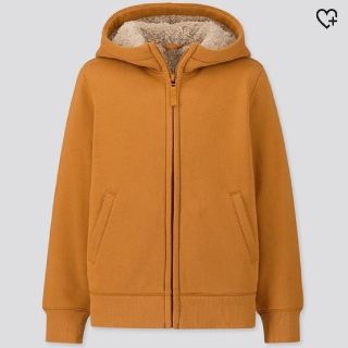 ユニクロ(UNIQLO)の新品 ユニクロ ボアスウェットフルジップパーカー(ジャケット/上着)