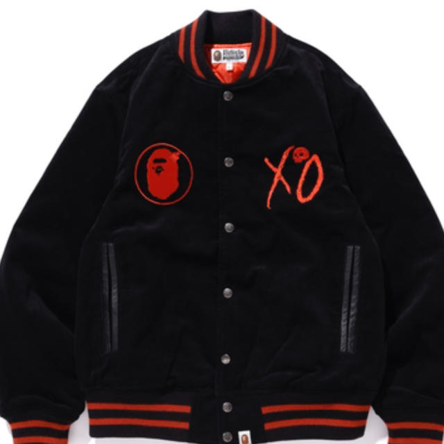 ape bape x xo varsity jacket M 新品