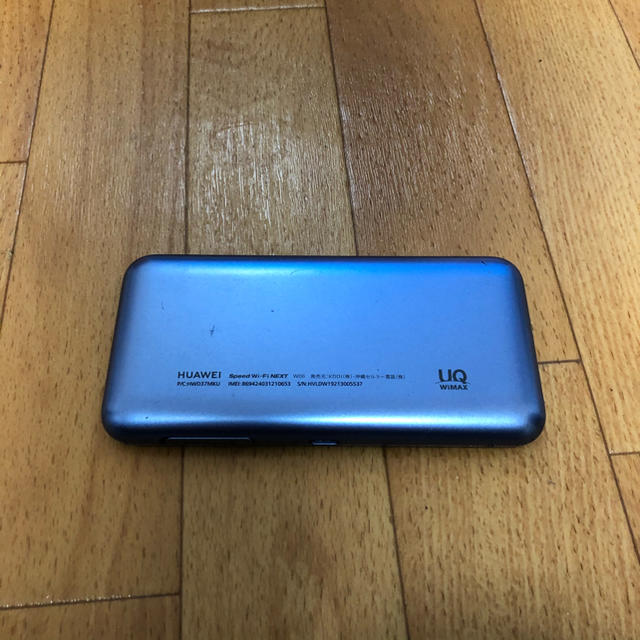 HUAWEI W06 ポケットWi-Fi スマホ/家電/カメラのPC/タブレット(PC周辺機器)の商品写真