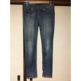 アパルトモンドゥーズィエムクラス(L'Appartement DEUXIEME CLASSE)のアパルトモン購入　R13  low  skinny  スキニーデニム　24サイズ(デニム/ジーンズ)