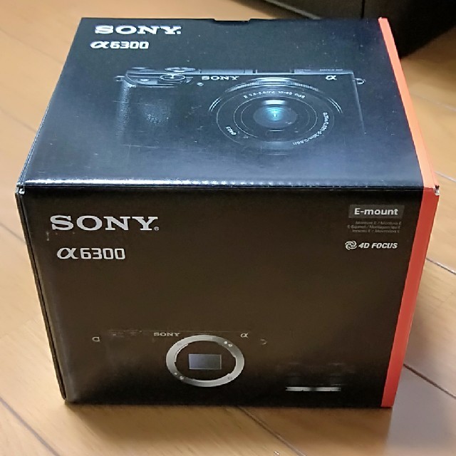 SONY ミラーレス一眼カメラ　ILCE6300L 新品　ビックカメラ保証書付き