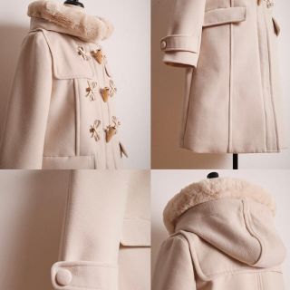 tocco トッコクローゼット tocco ダッフルコート トッコ ホワイト