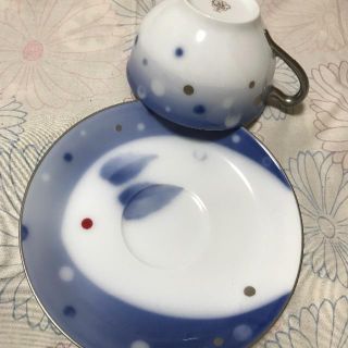 大倉陶園 双卯 兎/卯 オブジェ 昭和レトロ