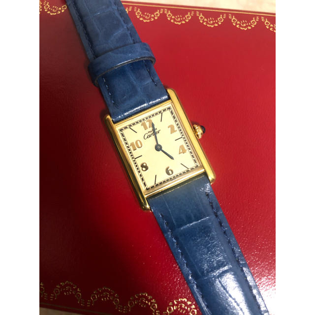 人気ブランド Cartier - レア cartier マストタンク カルティエ 腕時計