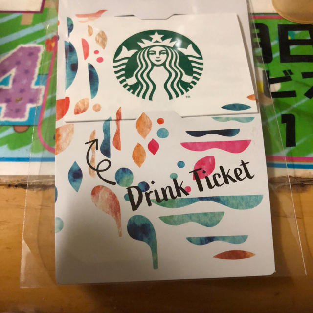 Starbucks Coffee(スターバックスコーヒー)のスタバチケット チケットの優待券/割引券(フード/ドリンク券)の商品写真